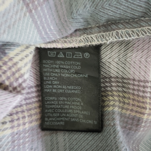 UO BDG Obie Plaid Flannel Oversized Shirt - Picture 6 of 6